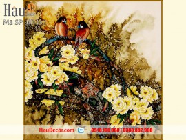 Tranh Dán Tường Hoa Mẫu Đơn 342