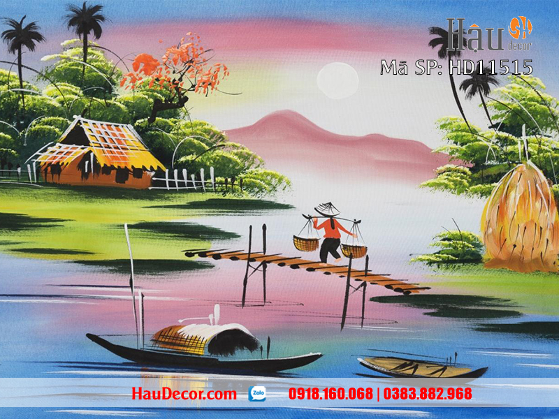 Tranh Dán Tường Phong Cảnh Việt Nam 11515