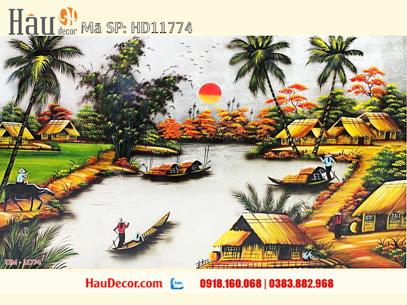 Tranh Dán Tường Phong Cảnh Việt Nam 11774