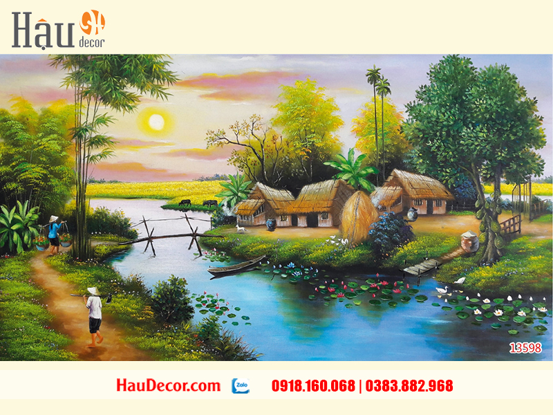 Tranh Dán Tường Phong Cảnh Việt Nam 13598