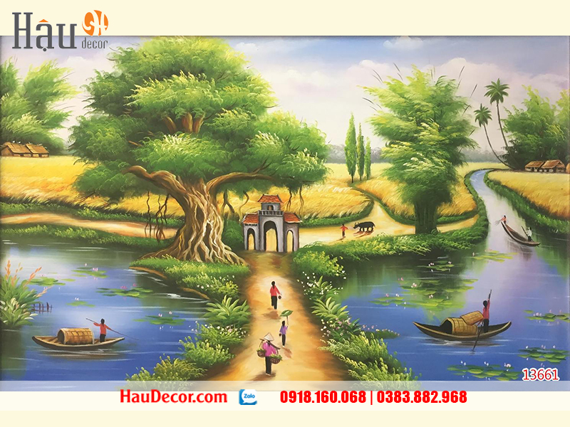 Tranh Dán Tường Phong Cảnh Việt Nam 13661