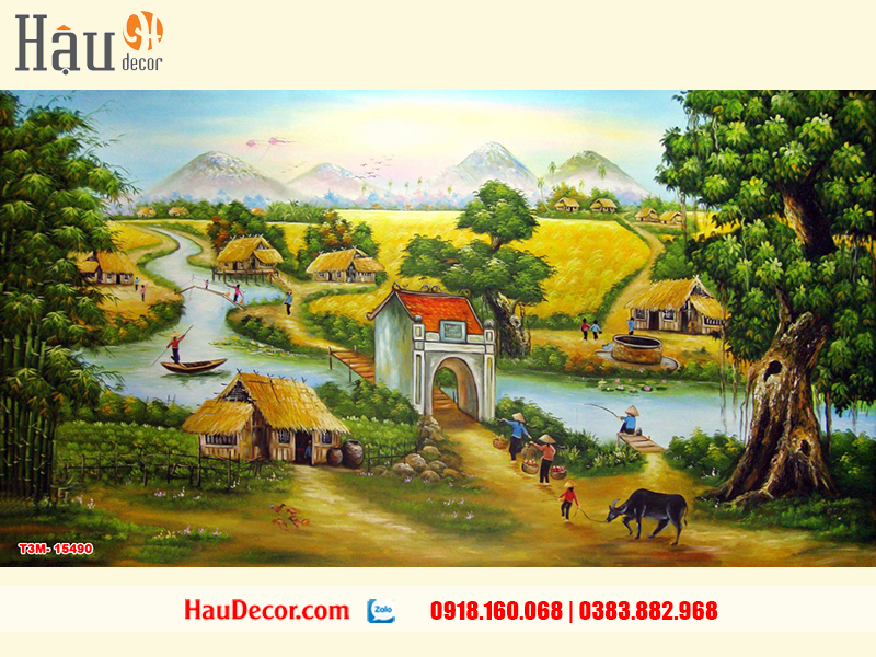 Tranh Dán Tường Phong Cảnh Việt Nam 15490