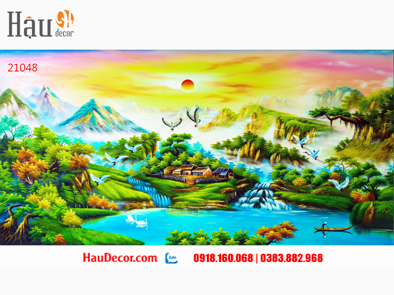 Tranh Dán Tường Phong Cảnh Việt Nam 21048