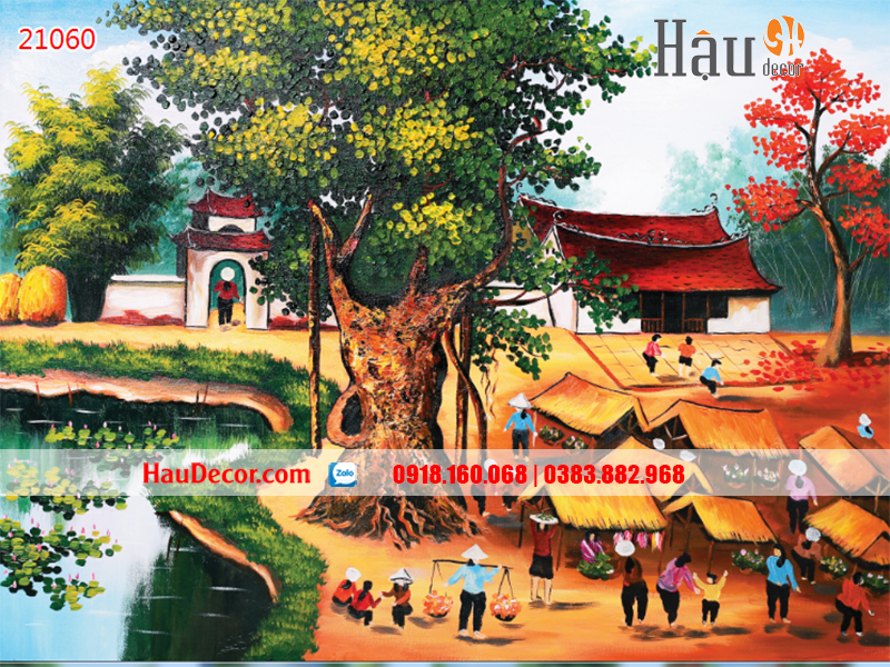 Tranh Dán Tường Phong Cảnh Việt Nam 20160