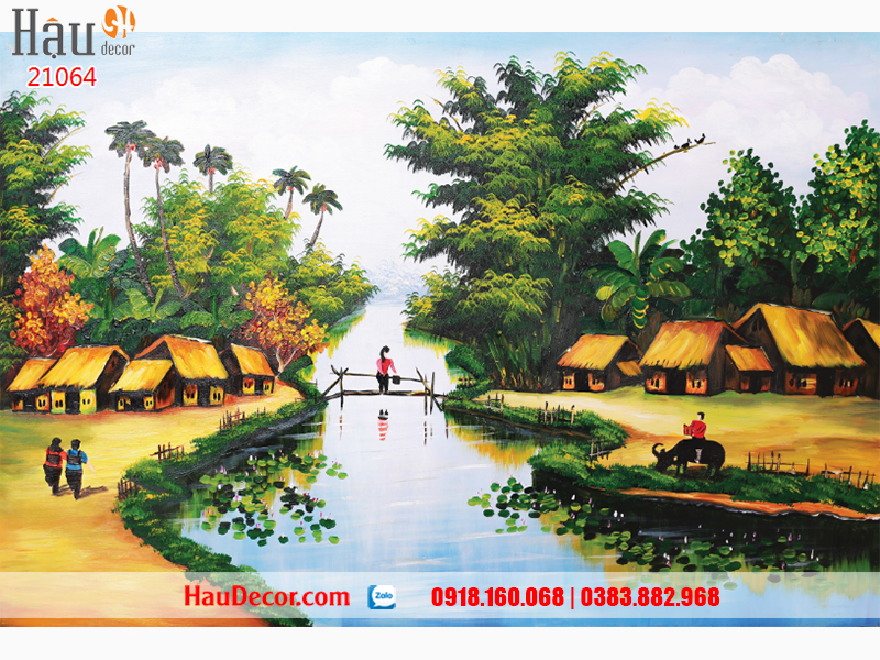 Tranh Dán Tường Phong Cảnh Việt Nam 21064