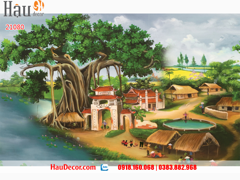 Tranh Dán Tường Phong Cảnh Việt Nam 21080