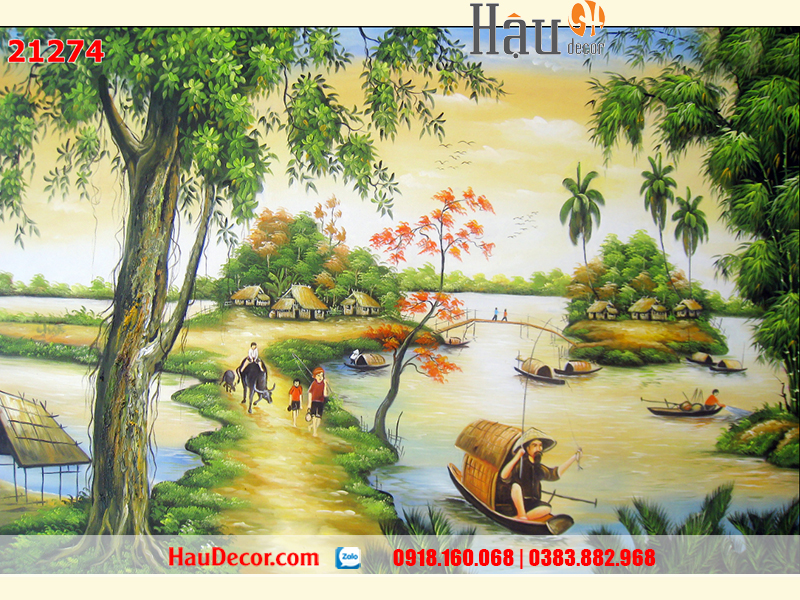 Tranh Dán Tường Phong Cảnh Việt Nam 21274