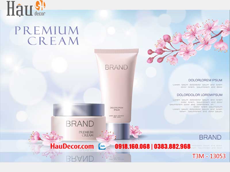 Tranh Dán Tường Trang Trí Spa 13053