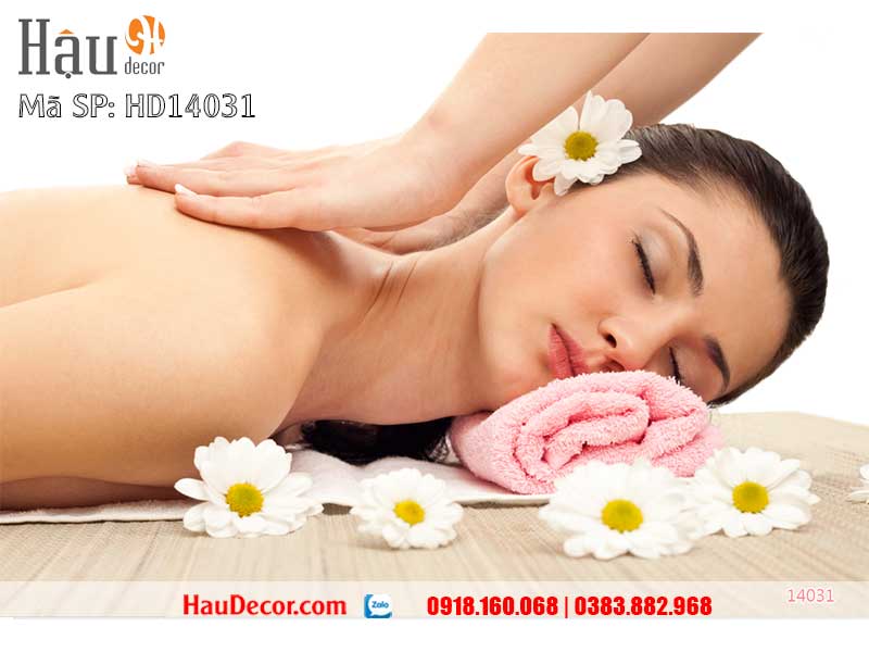 Tranh Dán Tường Trang Trí Spa 14031