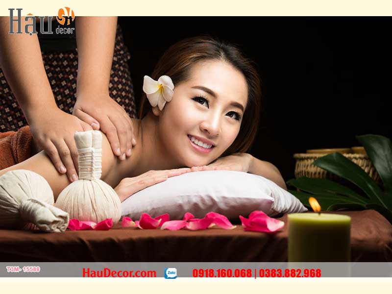 Tranh Dán Tường Trang Trí Spa 15589