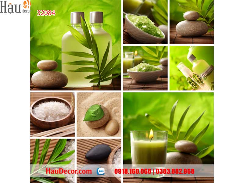 Tranh Dán Tường Trang Trí Spa 32084